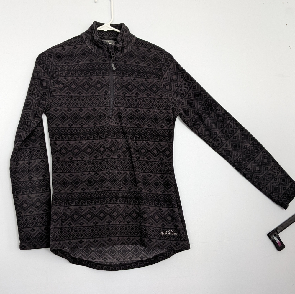Black winter shirt